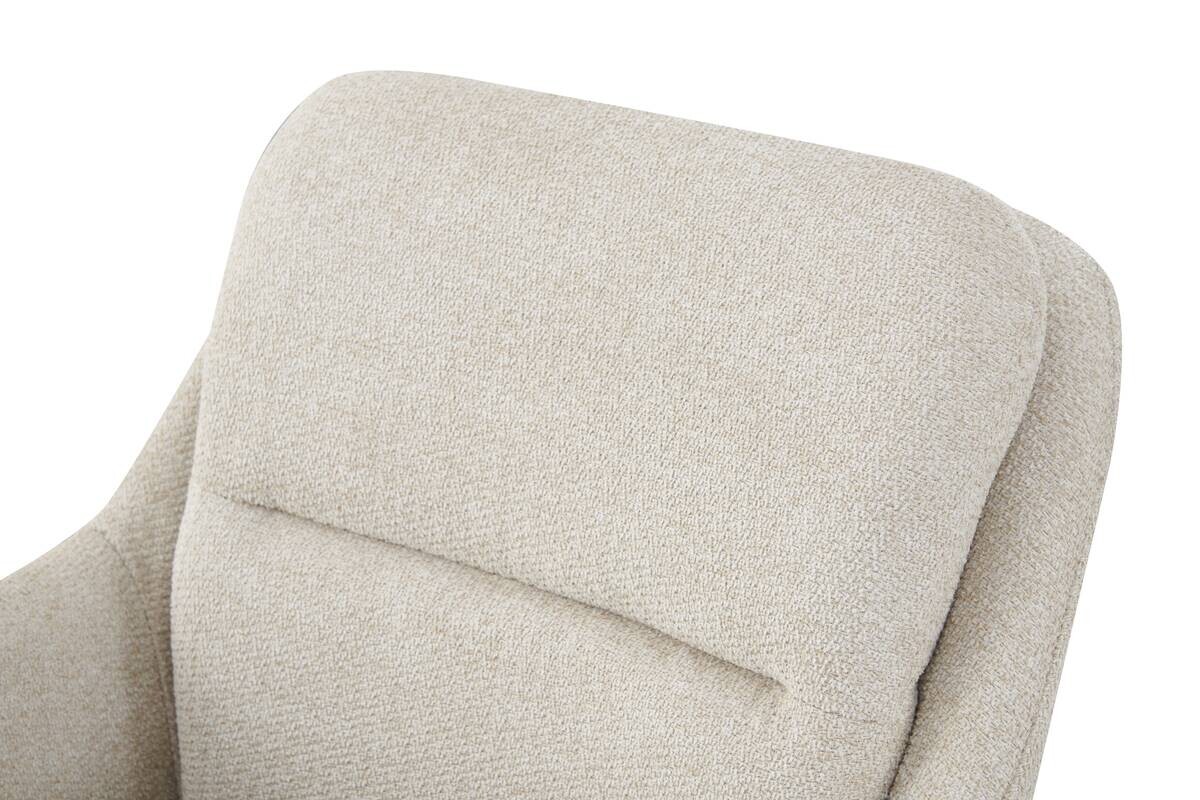 Stuhl SOPHIE, 2er Set creme Stoff B/H/T: ca. 53x87x62 cm