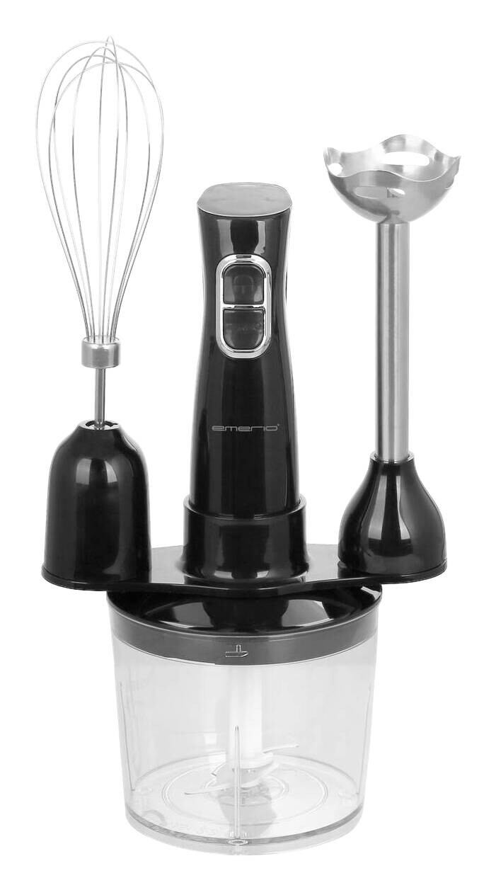 Emerio Stabmixer HB-128185.1 schwarz Kunststoff Edelstahl B/H/L: ca. 6x36x6 cm