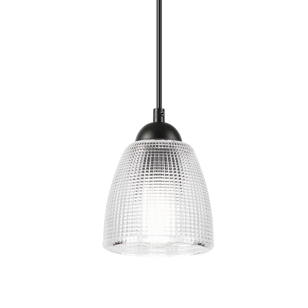 Lamkur Pendelleuchte Eiche Stahl B/H/L: ca. 20x89x20 cm E27 1 Brennstellen