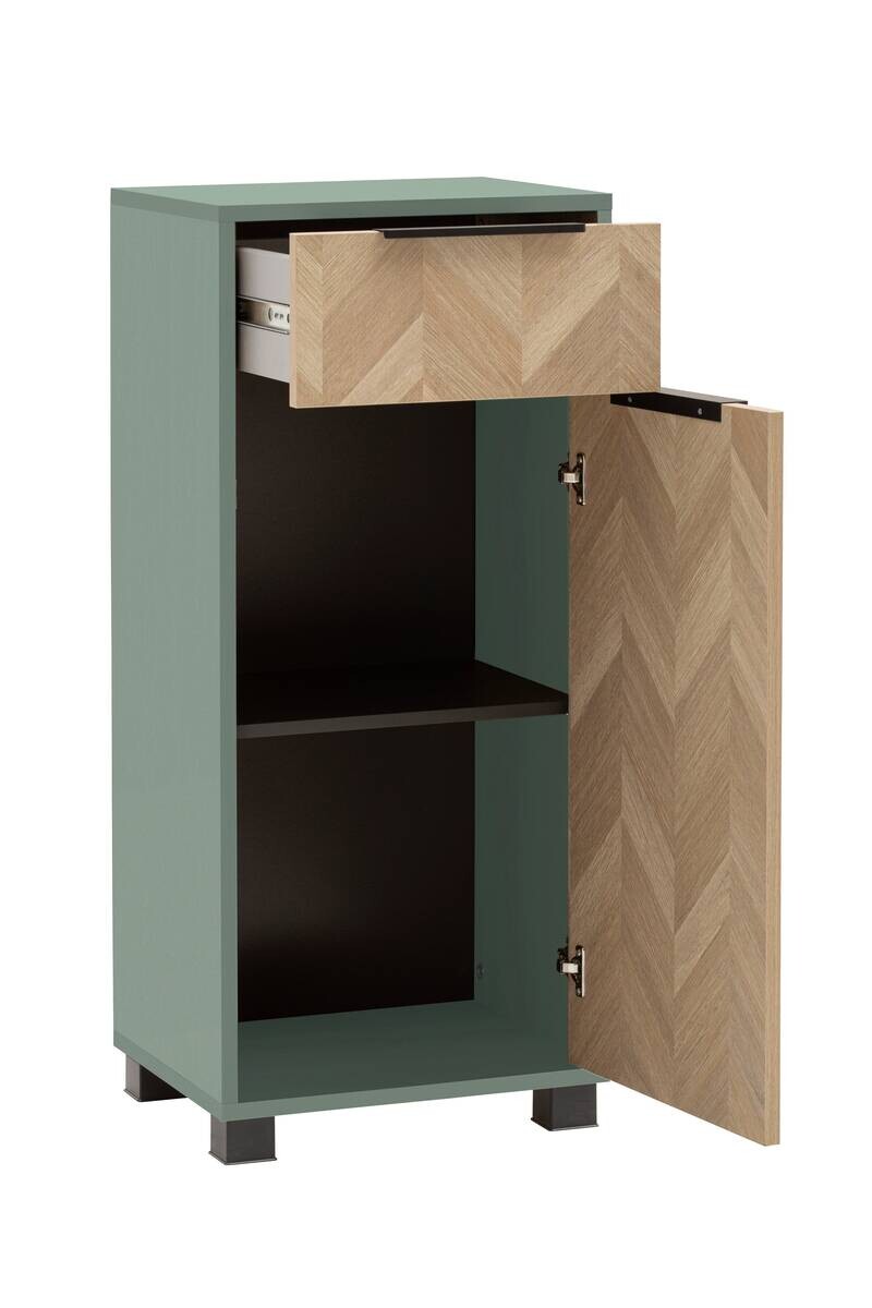 Highboard Piazza Pistazie B/H/T: ca. 40,3x90,9x33,05 cm