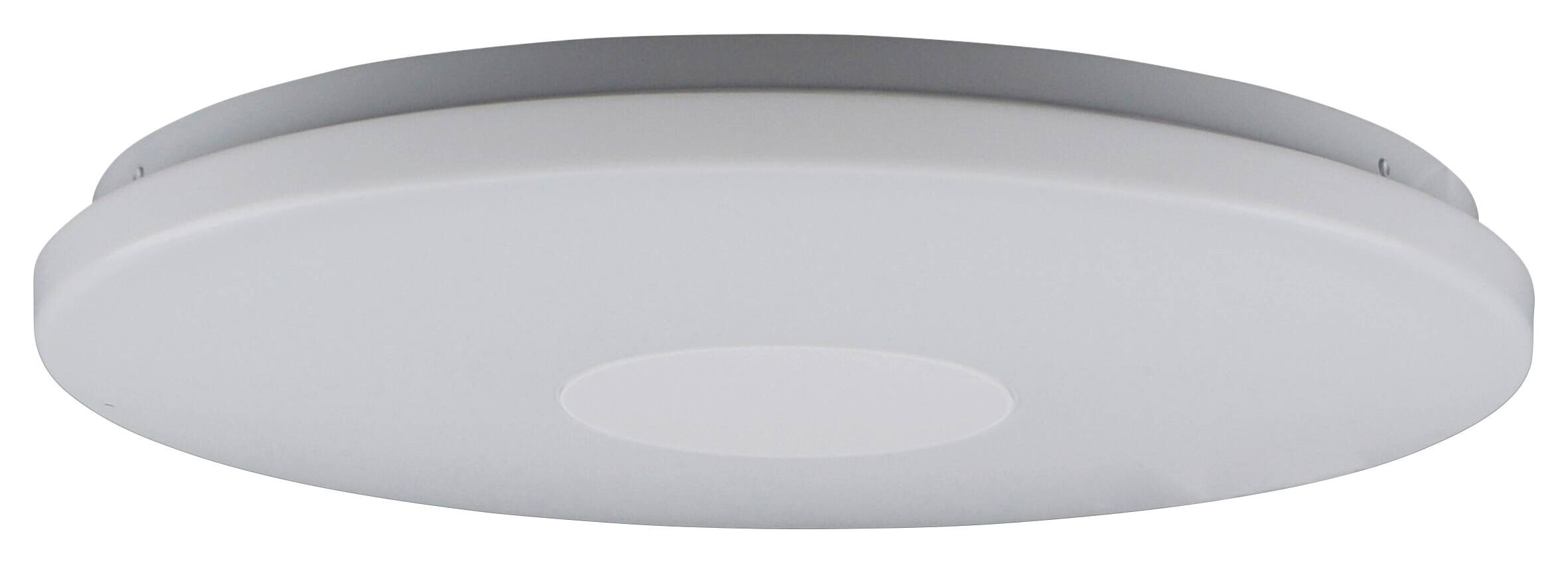 Näve Leuchten LED-Deckenleuchte weiß Kunststoff Metall B/H/T/D: ca. 60x6x60x60 cm