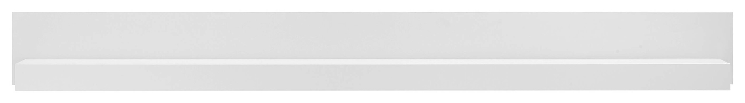 Wandboard Chester weiß matt B/H/T: ca. 217x22x18 cm