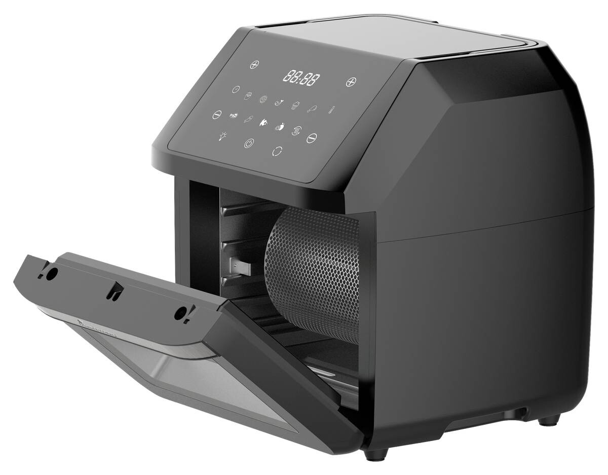 MASTERPRO Heißluftfritteuse BGMP-9310 Rocket schwarz Kunststoff B/H/T: ca. 37,5x43x37,5 cm ca. 11 l