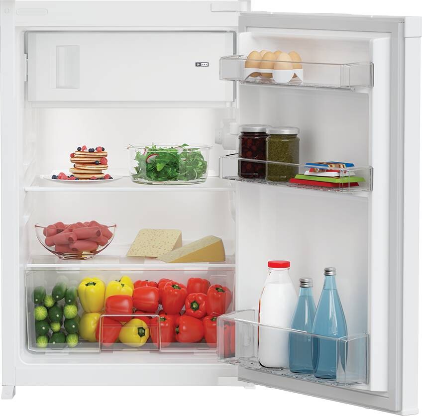 FLAVEL Einbaukühlschrank FFSI884SN weiß B/H/T: ca. 54,5x86,6x54,5 cm