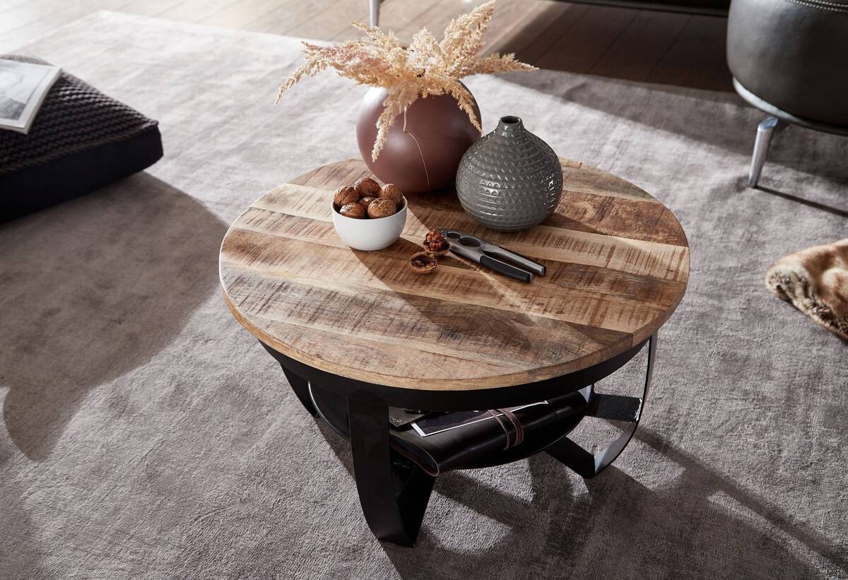 Wohnling Couchtisch schwarz B/H/T: ca. 0x34x0 cm