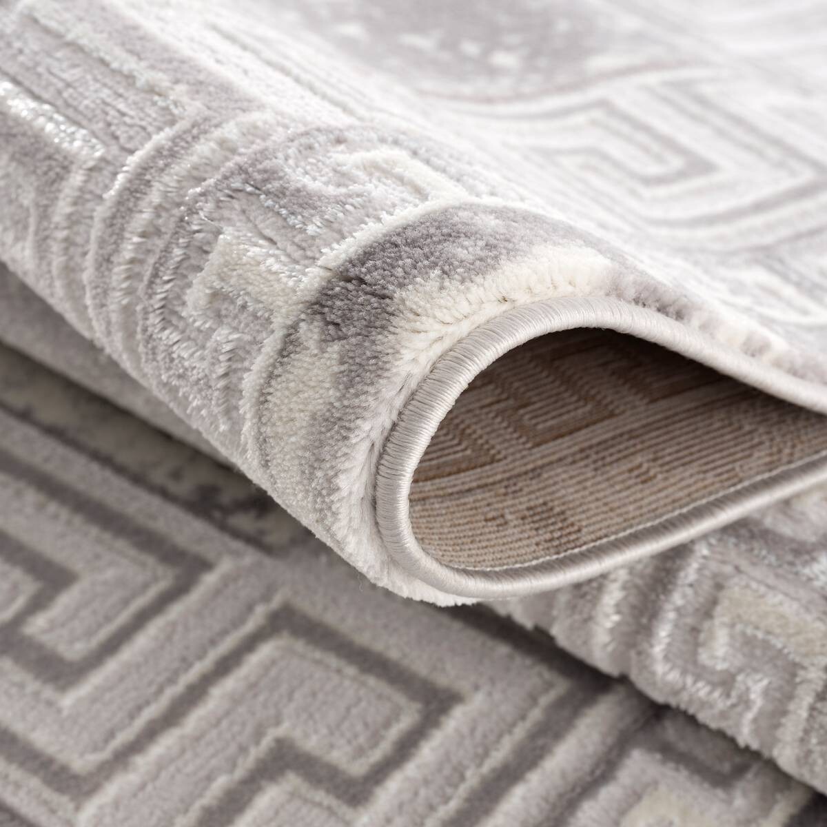 Sanat Teppich Harmony hellgrau B/L: ca. 160x220 cm