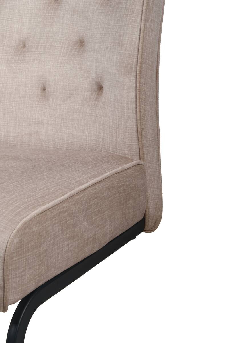 Schwingstuhl Canberra Cappuccino Samtoptik B/H/T: ca. 63x92x49 cm