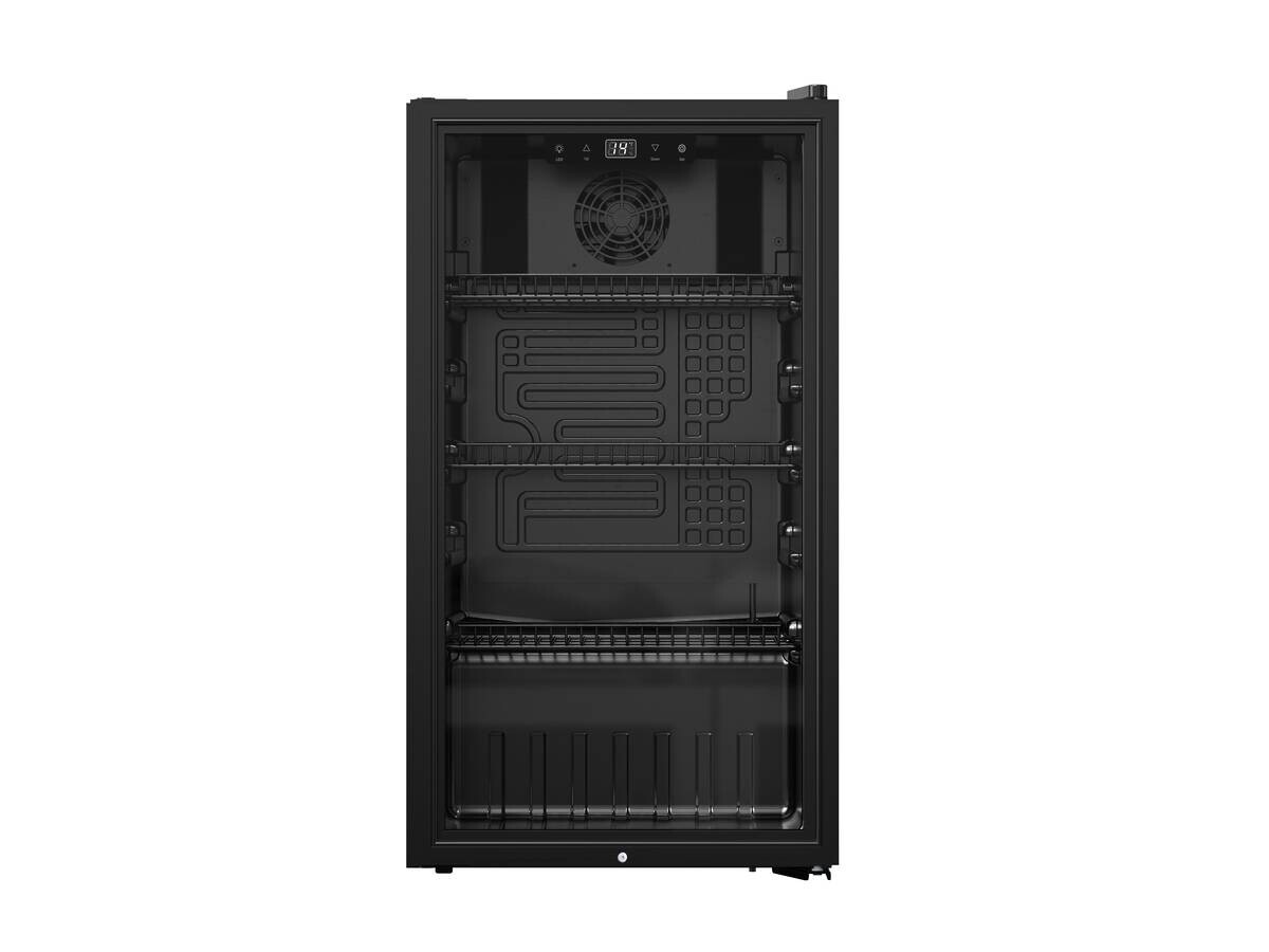 PKM Stand-Kühlschrank GKS83B schwarz B/H/T: ca. 44,5x83x47 cm