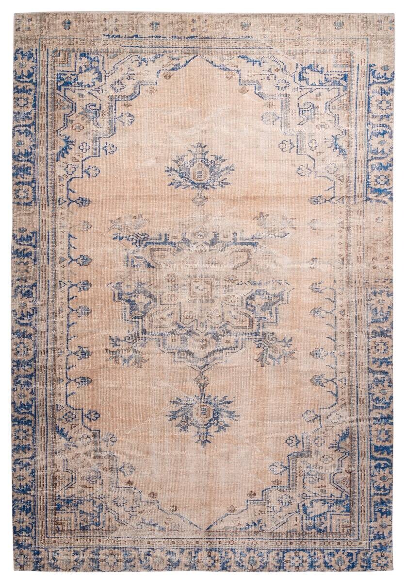 360Living Teppich Vintage blau B/L: ca. 140x200 cm