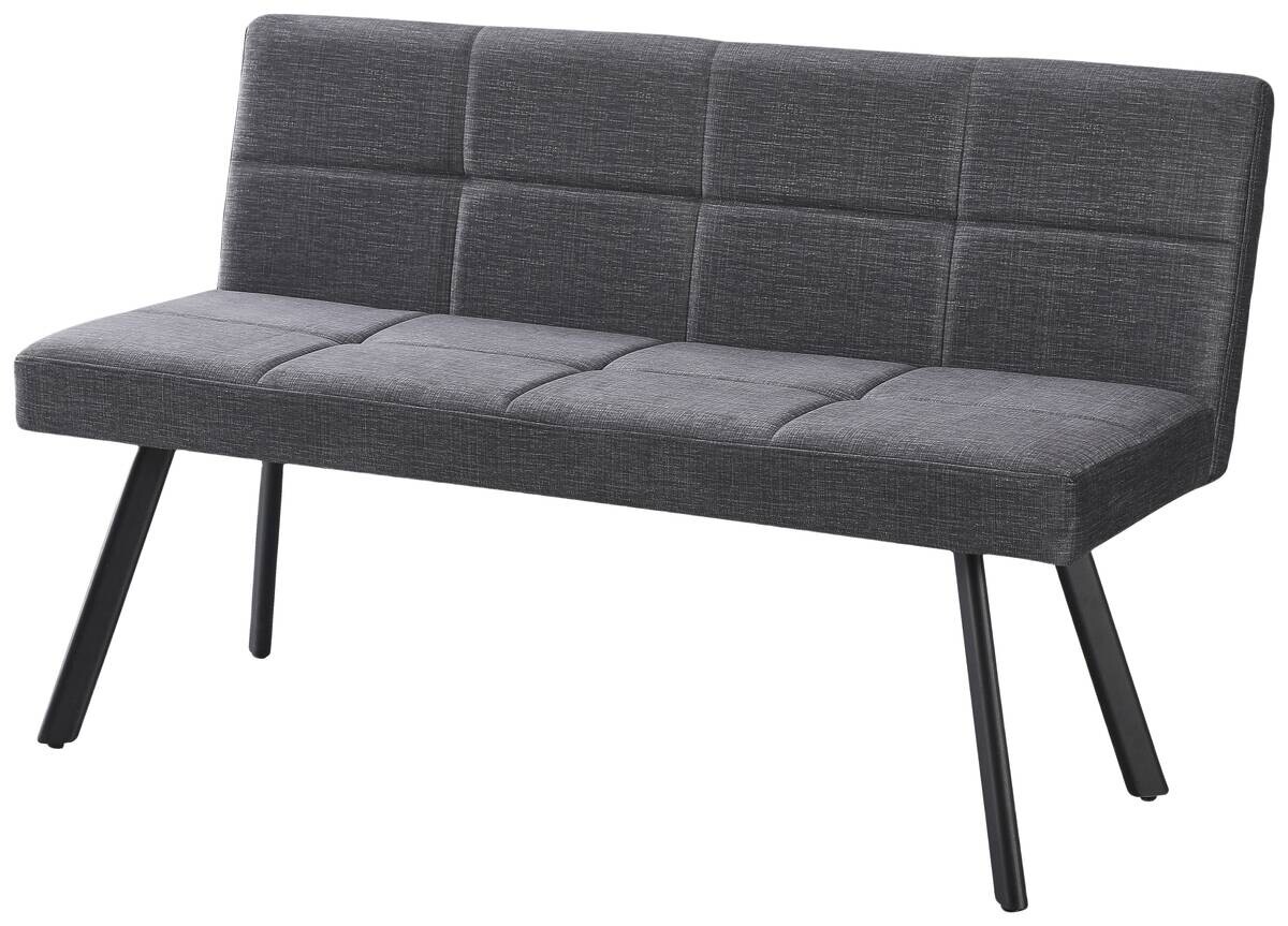 Polsterbank Milos grau B/H/T: ca. 140x85x60 cm