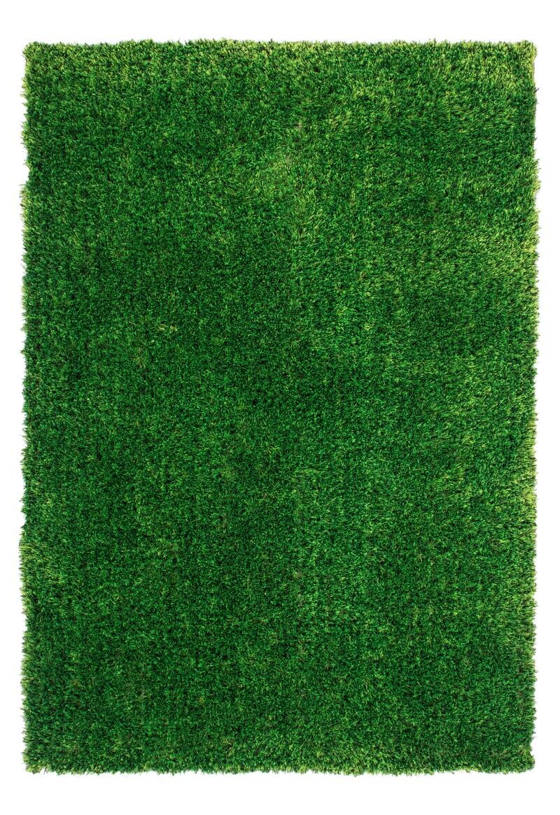 Kayoom Hochflorteppich Diamond 725 grün B/H/L: ca. 120x4x170 cm