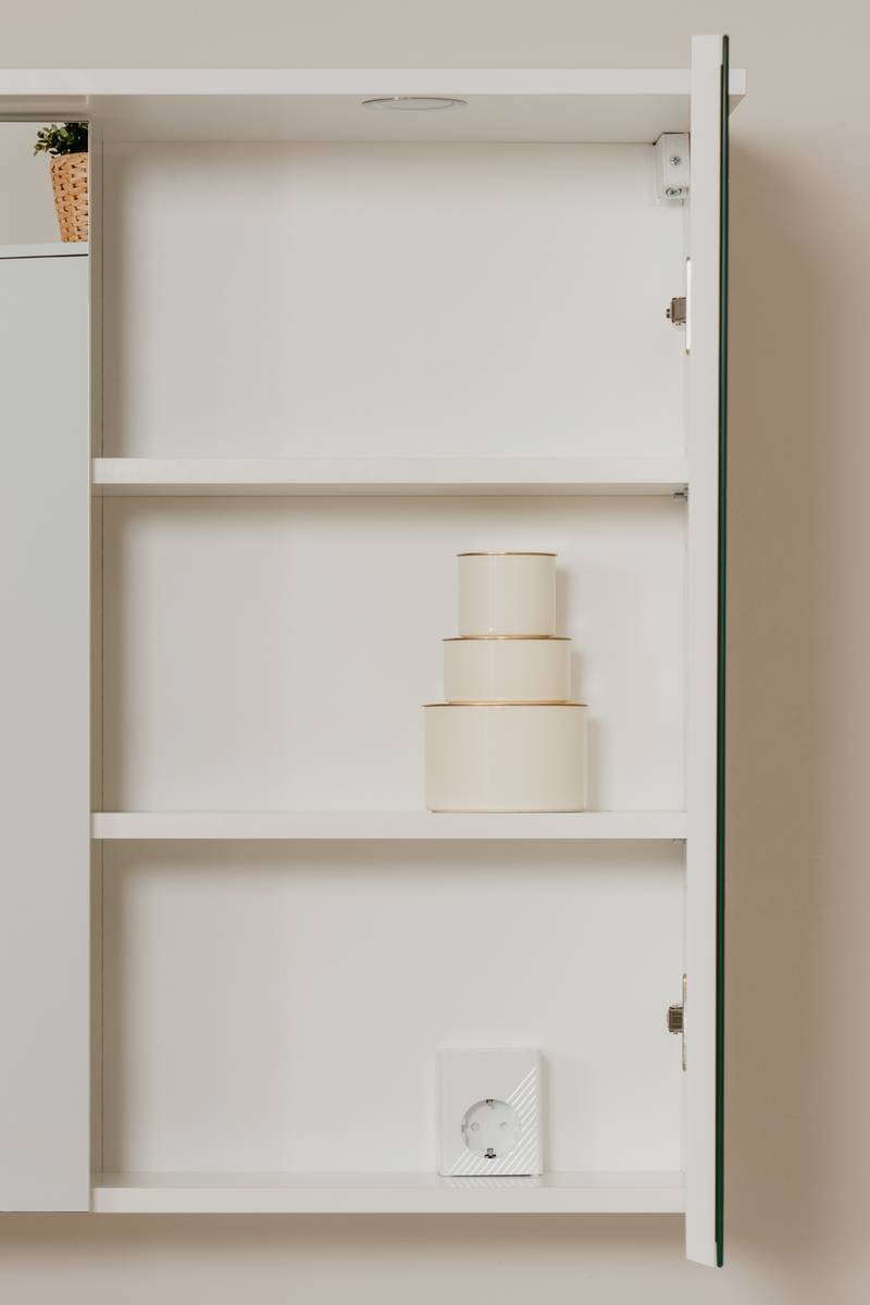 Spiegelschrank Capetown weiß B/H/T: ca. 79x71x28 cm