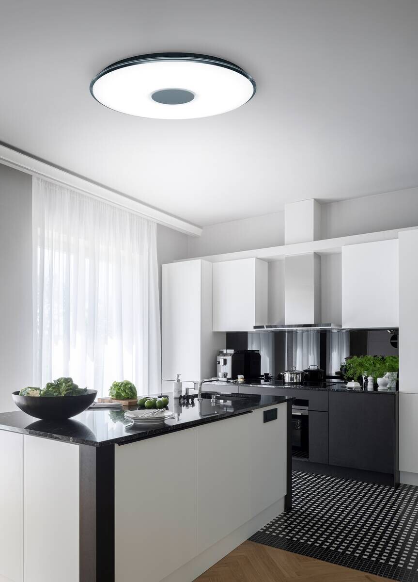 TRIO Deckenleuchte Tokyo weiß Kunststoff H/D: ca. 7x60 cm null 1 Brennstellen