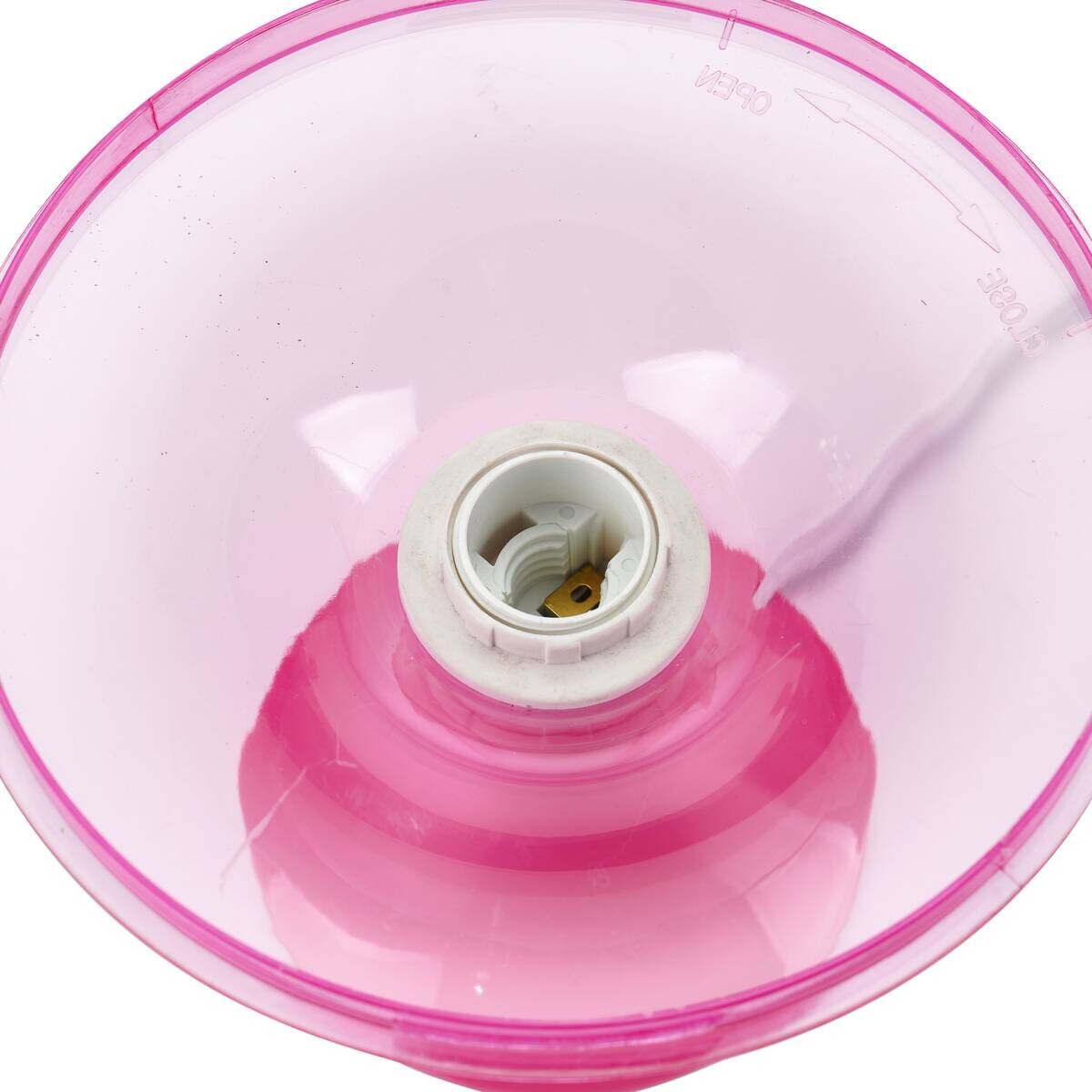 POCOline Tischleuchte Sveta pink Kunststoff H: ca. 24 cm E14 1 Brennstellen