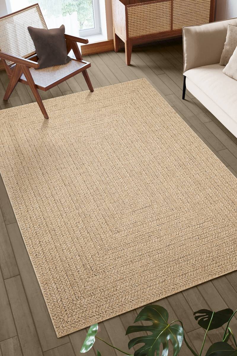 Merinos Teppich Kenzy natur B/L: ca. 200x290 cm