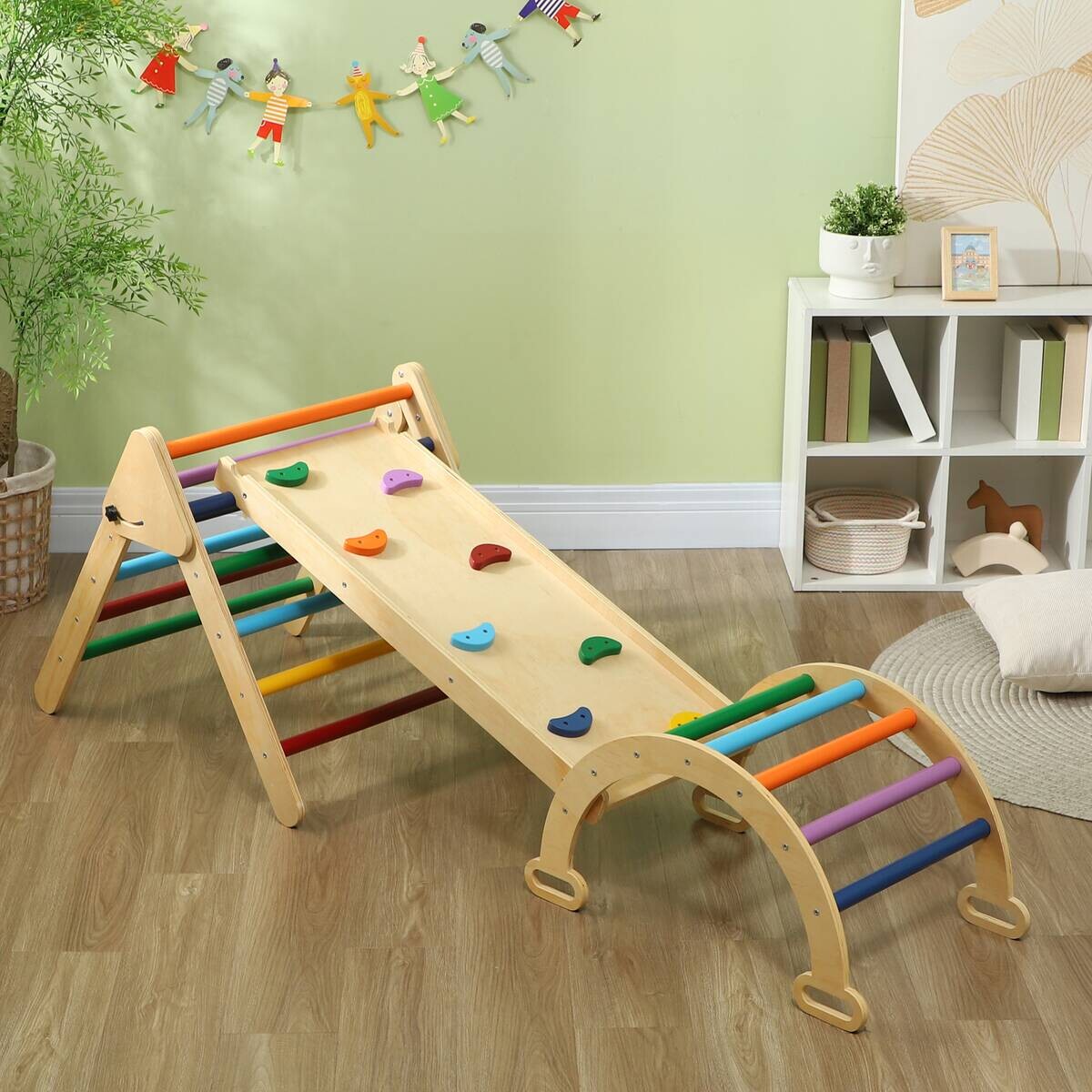 AIYAPLAY Klettergerüst multicolor B/H/L: ca. 64,5x63x178 cm