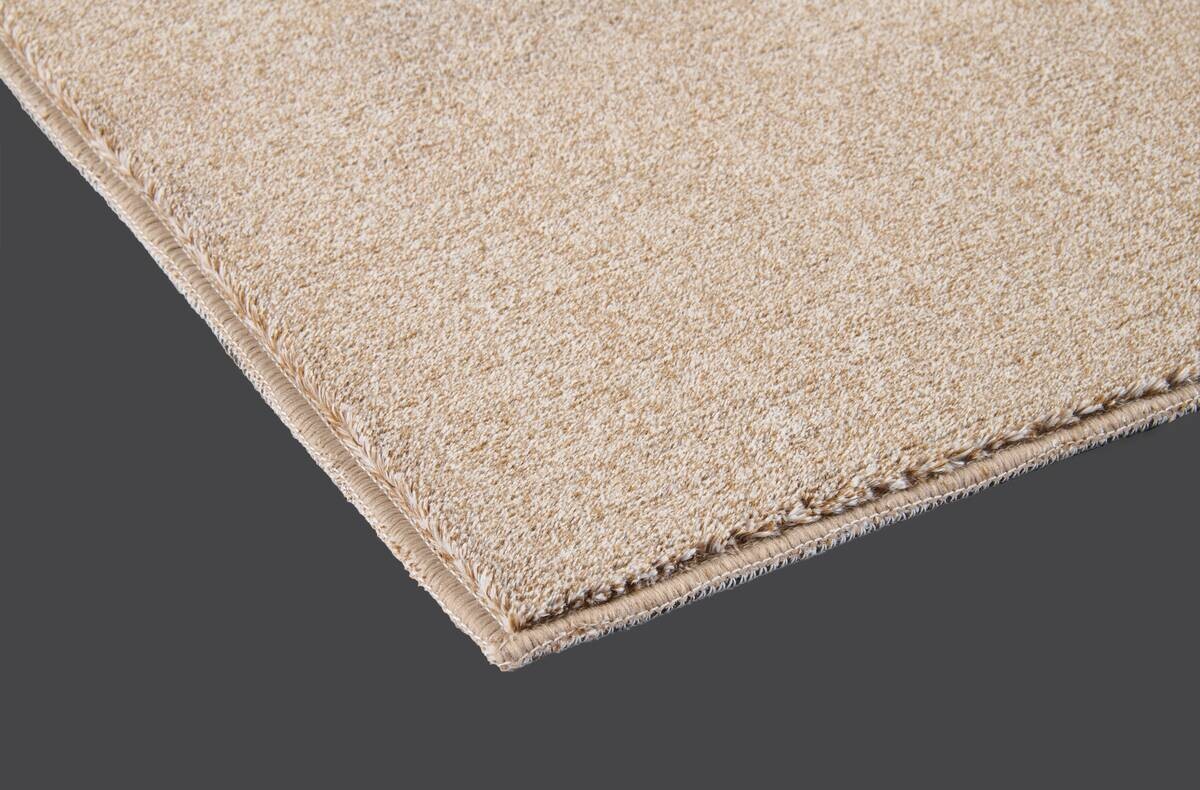 Teppich Flanell Mocca B/L: ca. 80x150 cm