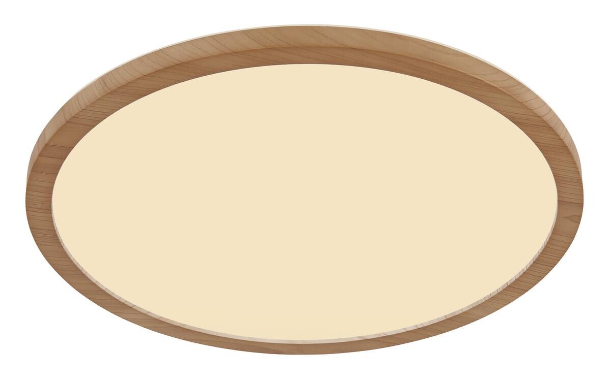 GLOBO LED-Deckenleuchte braun Opal Kunststoff H/D: ca. 2,5x42 cm