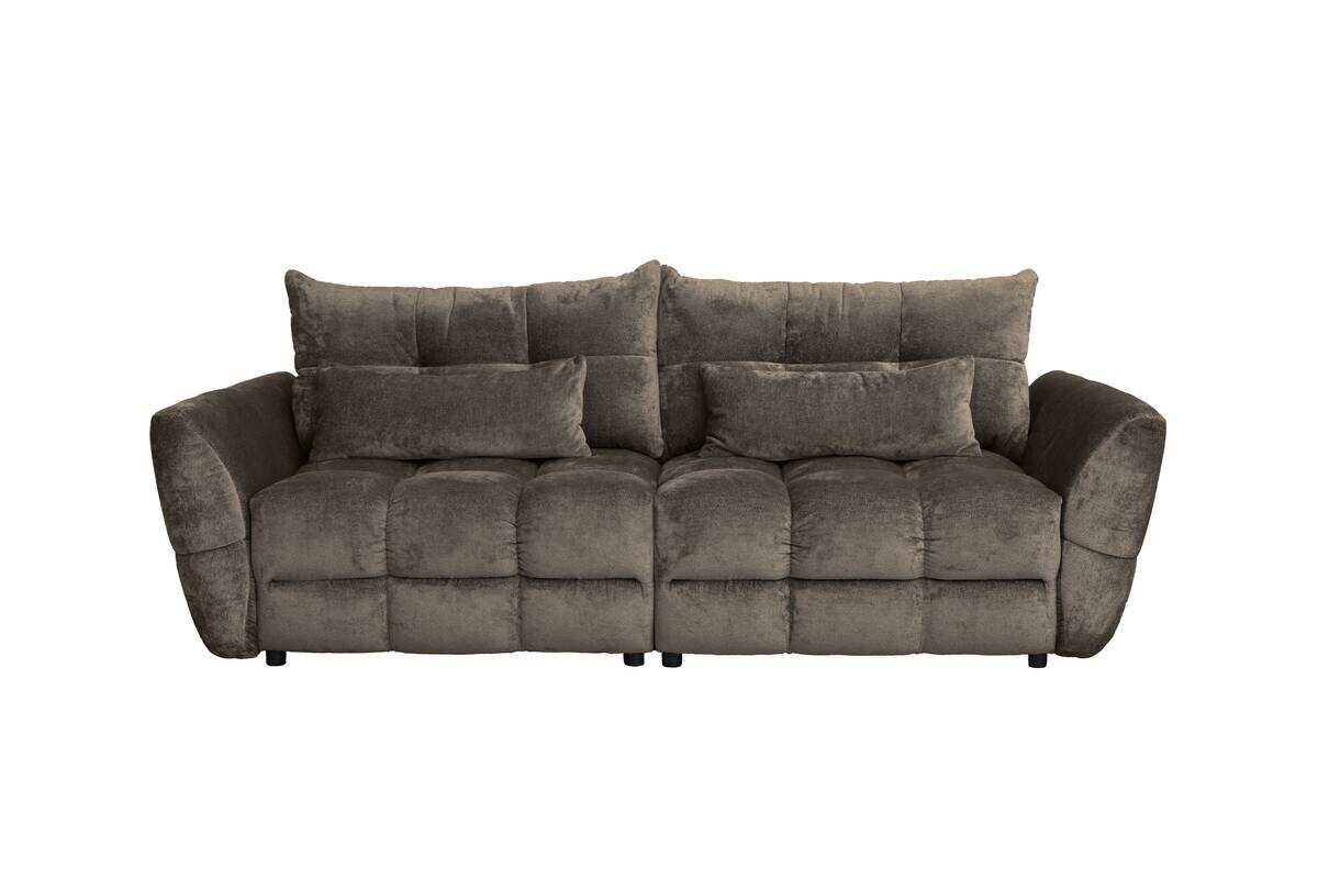 Big Sofa Moma Mocca Microfaser B/H/T: ca. 250x97x120 cm