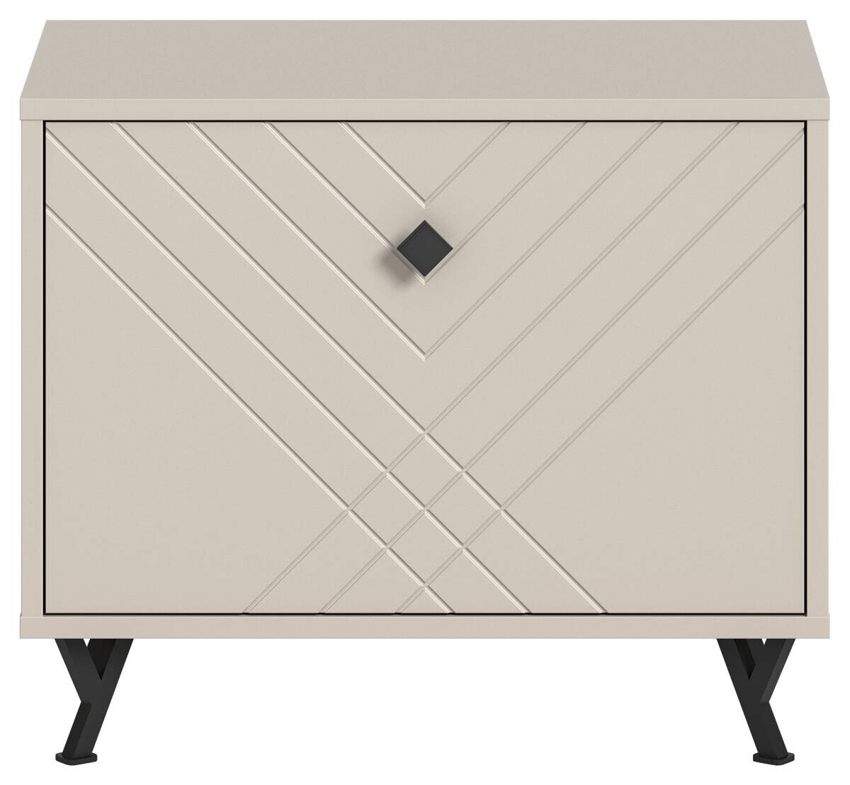 Sitzbank NOTES sandbeige sandbeige matt B/H/T: ca. 60x50x35 cm