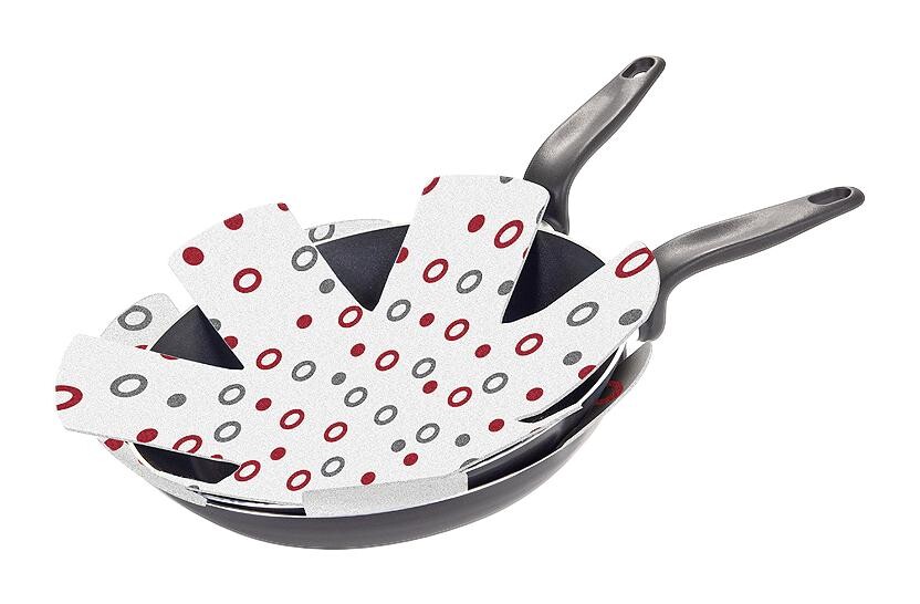 Pfannenschutz weiß Kunststoff B/H/L: ca. 38x0,5x38 cm