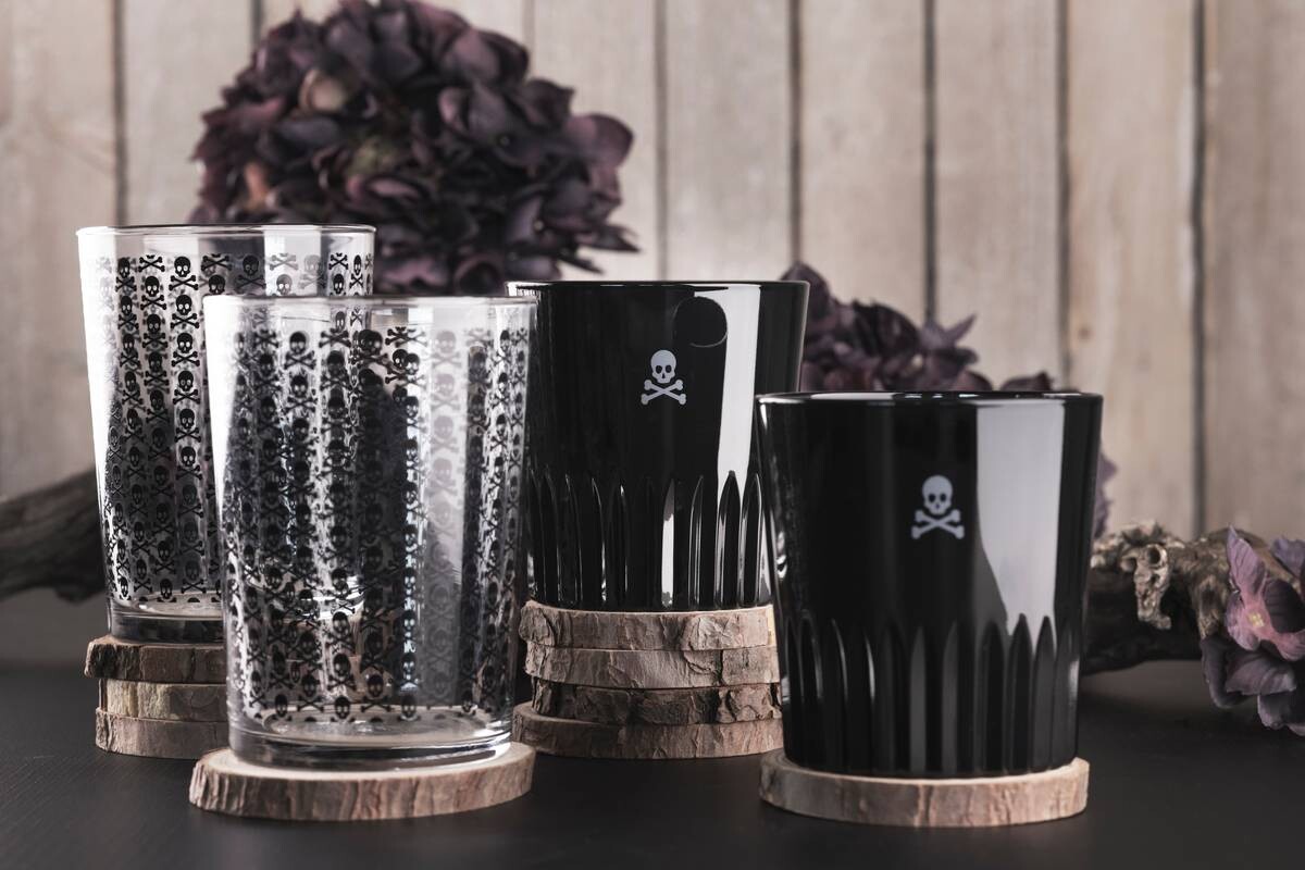 SCALPERS HOME Whiskey-Gläserset 365 schwarz