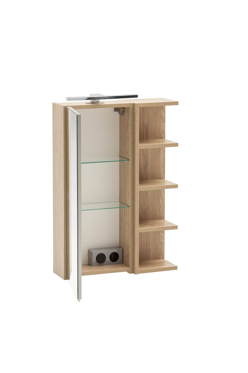 Spiegelschrank Piazza Eiche Nachbildung B/H/T: ca. 49,7x74,8x16 cm