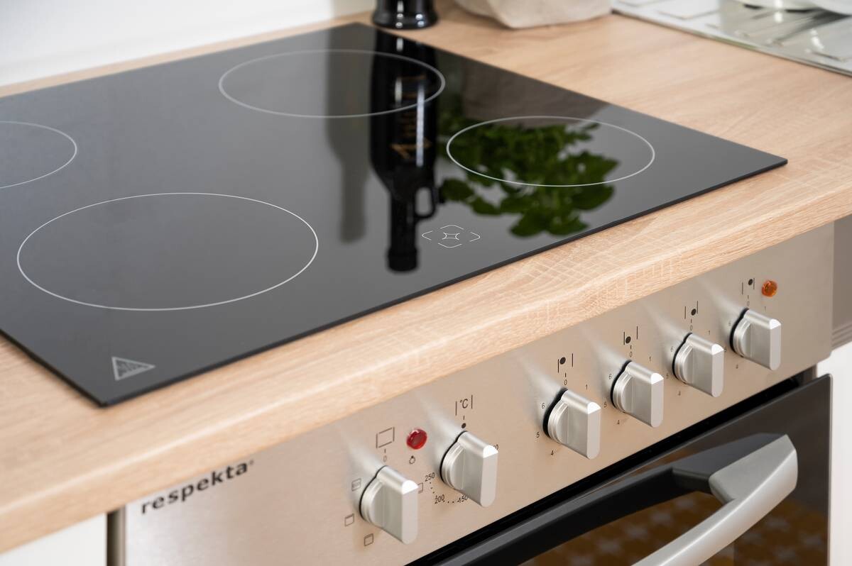 Respekta Küchenblock Economy weiß B/H/T: ca. 270x200x60 cm