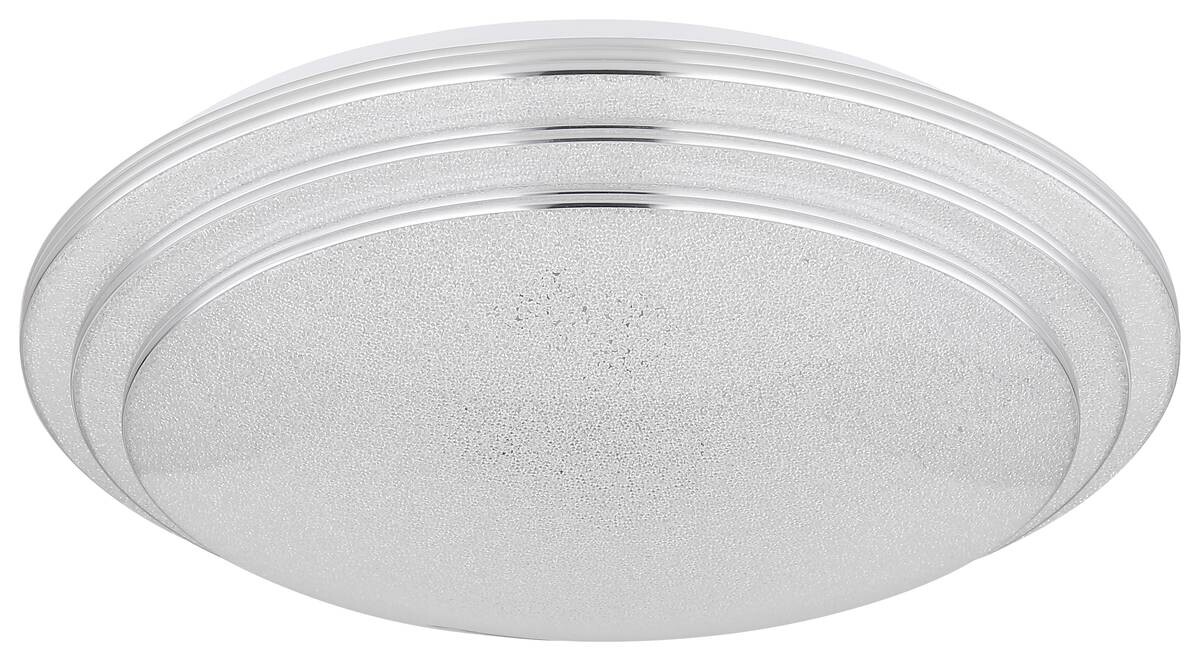 GLOBO Deckenleuchte 48419-18 Aley Opal weiß Metall Acryl H/D: ca. 9,5x40 cm