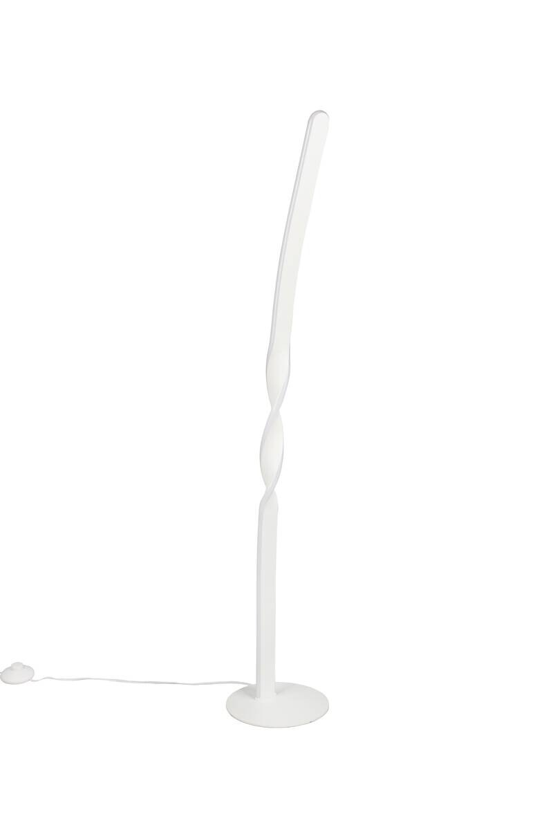 Reality Stehlampe Ginko mattschwarz Metall B/H/T: ca. 2x11x21,5 cm 1 Brennstellen