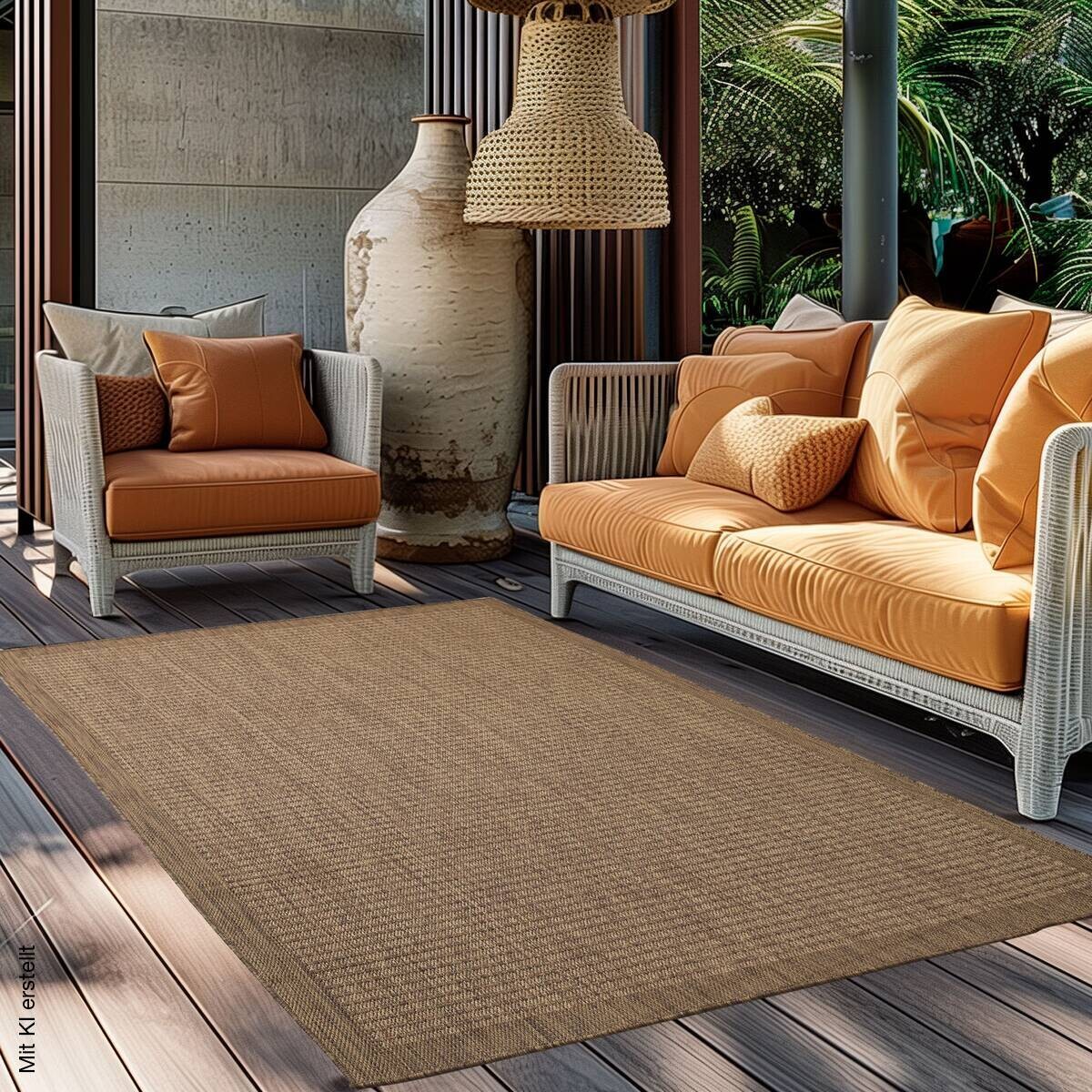 Ayyildiz Teppich GIZA braun B/L: ca. 240x340 cm
