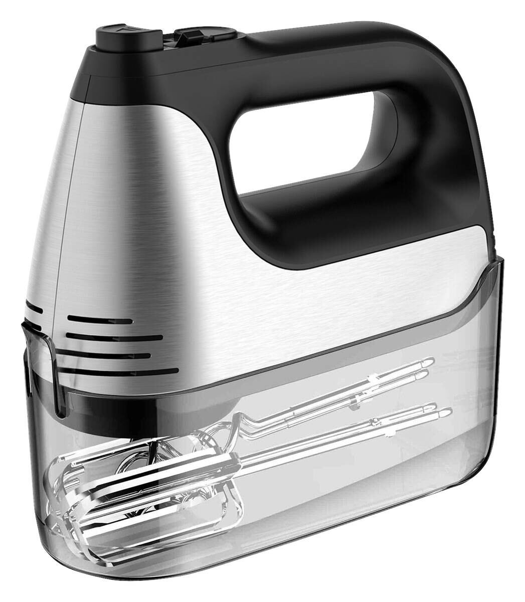 Emerio Handmixer HM-126456.2 silber schwarz Kunststoff B/H/L: ca. 9,1x22,4x21,2 cm