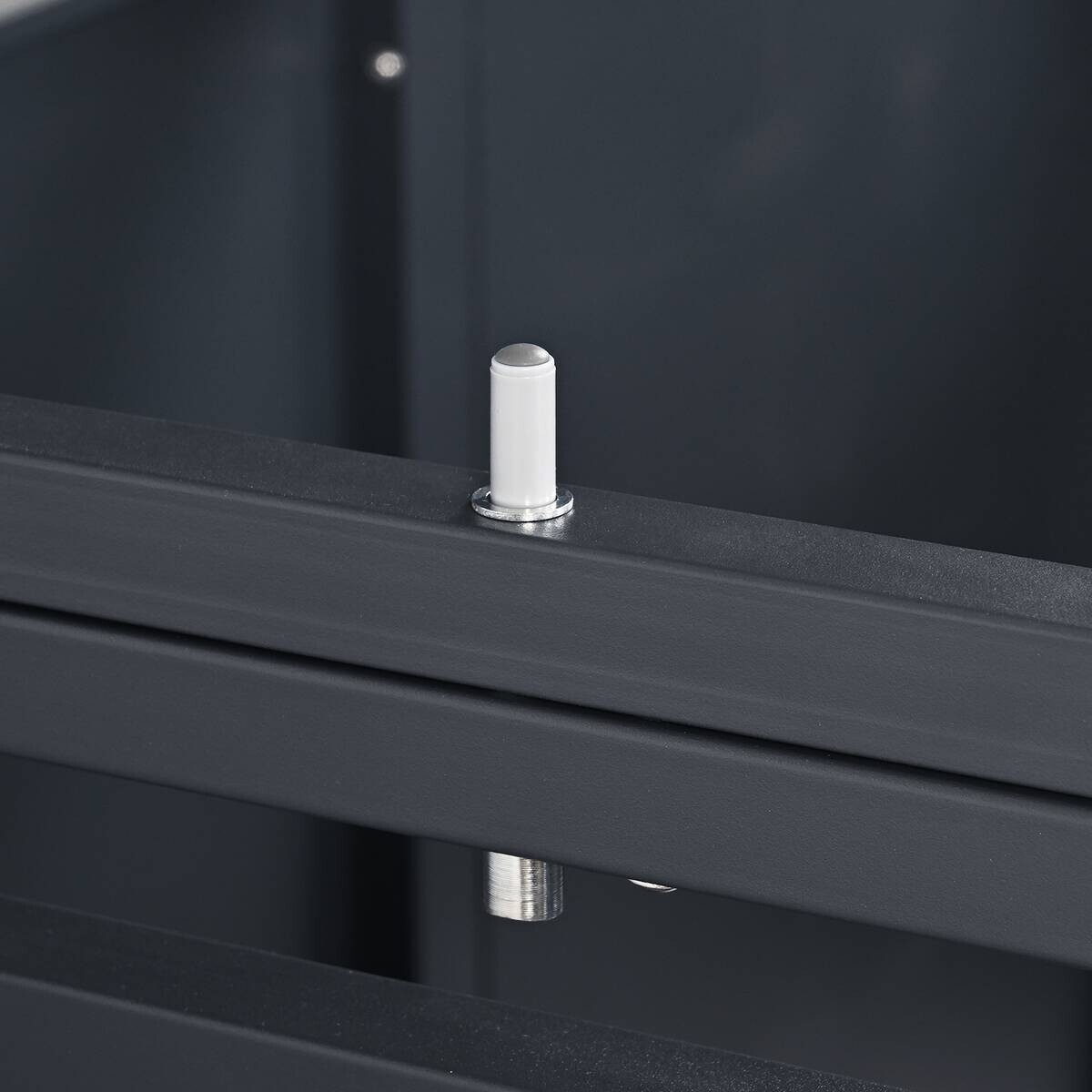 Westmann Mülltonnenbox Tonus anthrazit B/H/L: ca. 265x116x80 cm