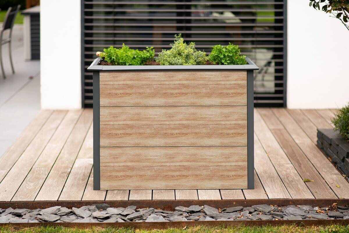 Westmann Hochbeet Primus-Multi M natur Metall B/H/L: ca. 100x77x50 cm