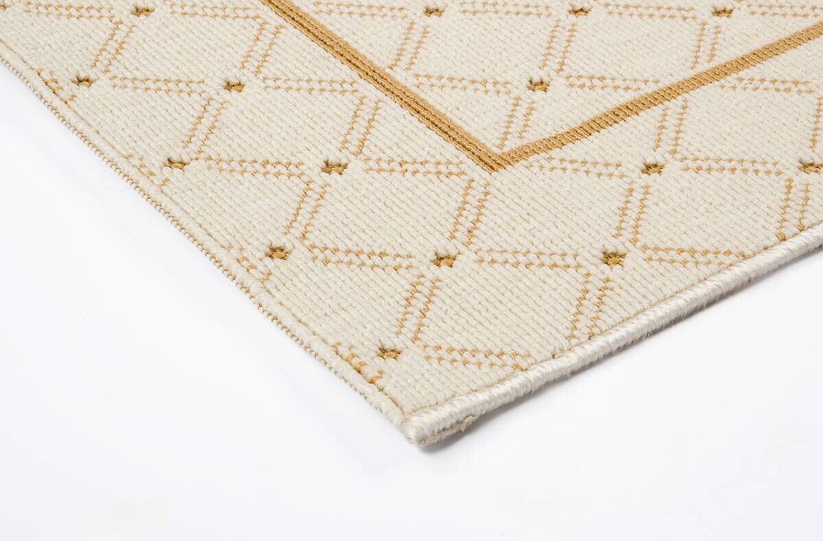 Webteppich Luxus beige B/L: ca. 120x170 cm