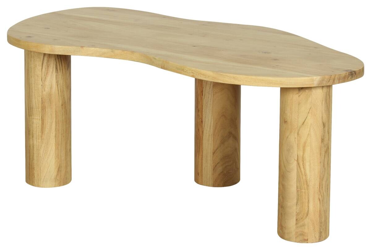 byLIVING Couchtisch ETHAN natur Akazie B/H/T: ca. 110x55x45 cm