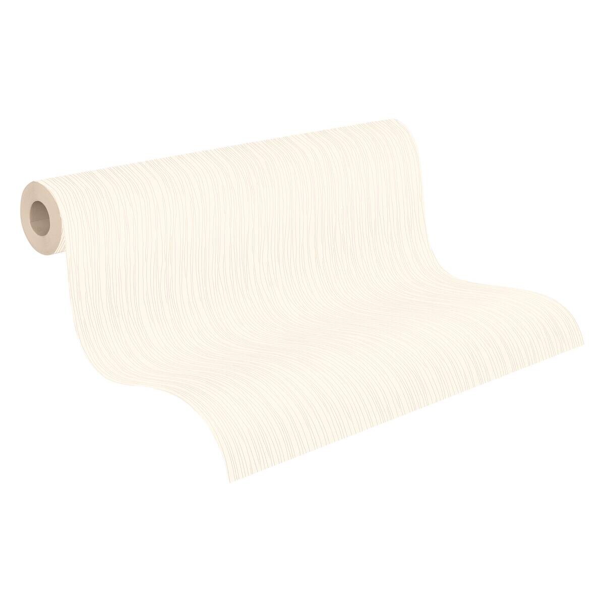 A.S.Creation Papiertapete weiß B/H/D: ca. 53x1005x9,6 cm