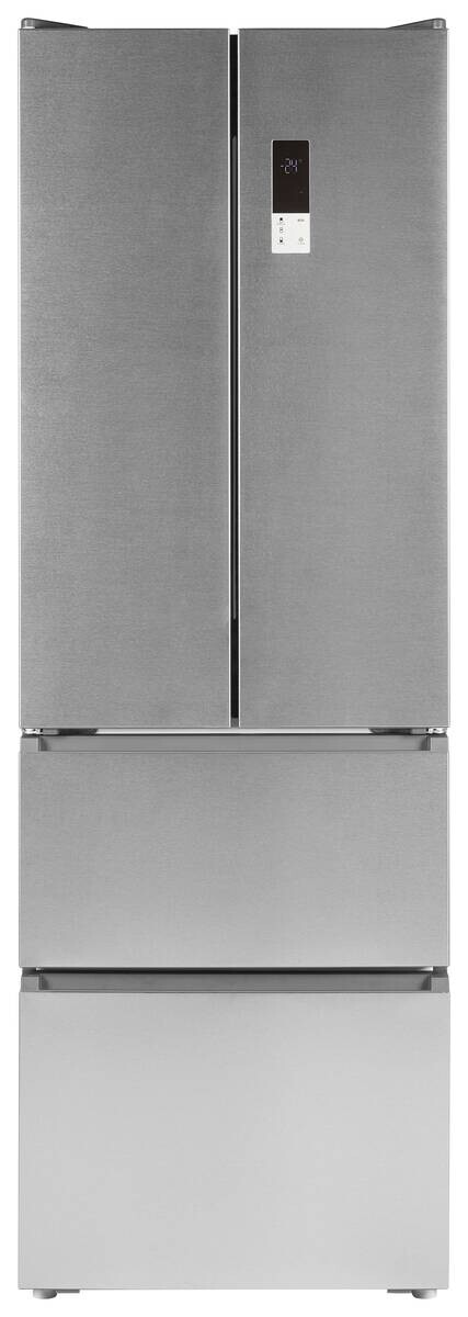 POCOline French-Door Kühl-/Gefrierkombination FD 185-395 EIXDNF EEK: E Spektrum: A bis G Kühlen: 258 Gefrieren: 137 41dB Inox B/H/T: ca. 59,5x185x68 cm