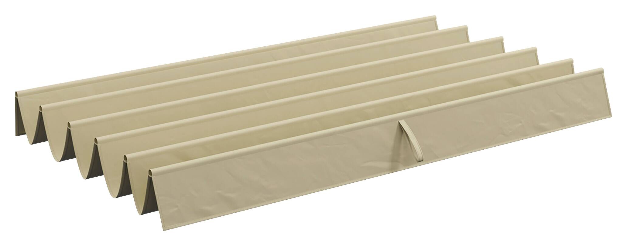 Outsunny Ersatzdach beige Polyester B/H/L: ca. 255x6x250 cm