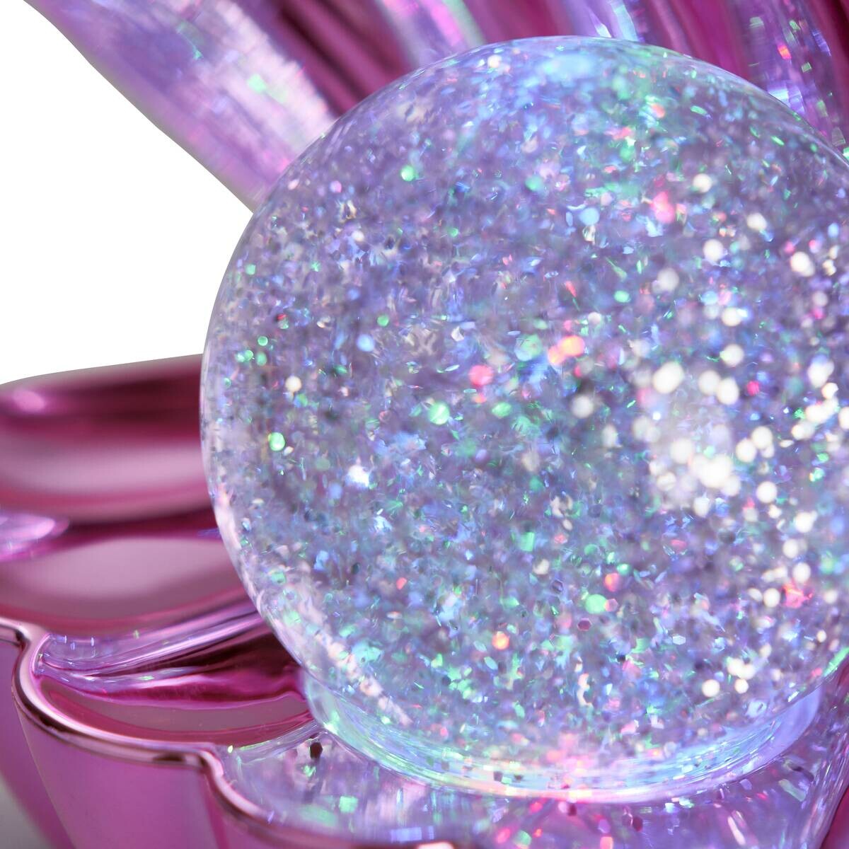 Reality LED-Tischlleuchte Shelly pink Kunststoff