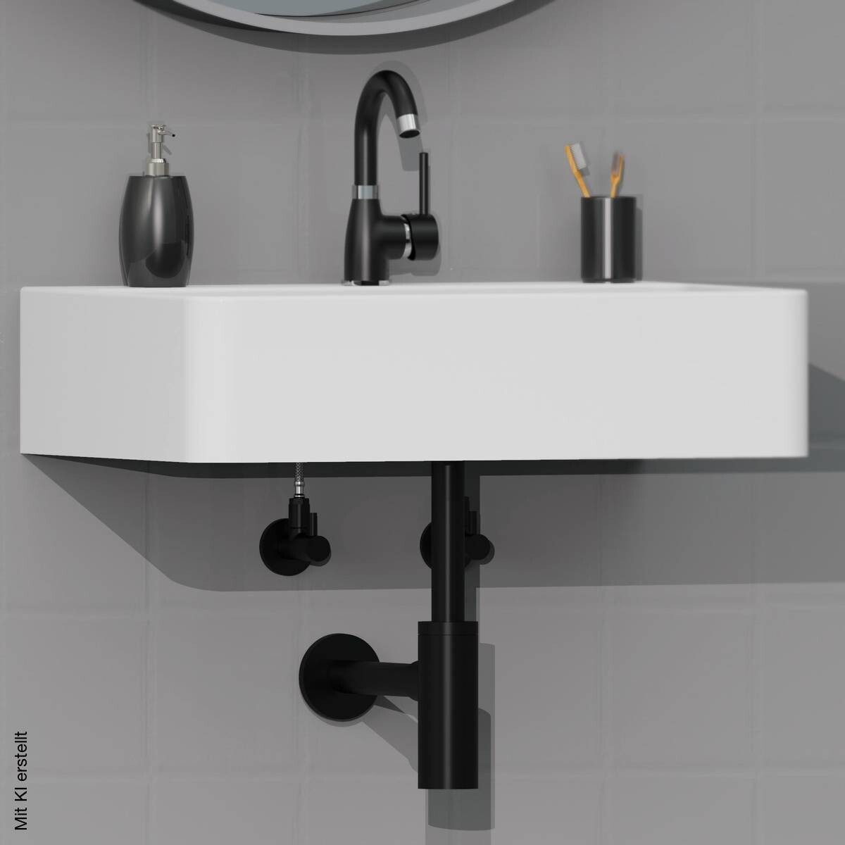 Eisl Design-Siphon schwarz
