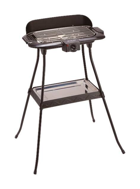 MICHELINO Elektrogrill 74372 silber Edelstahl