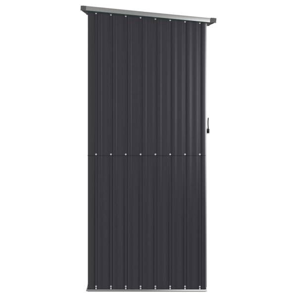 vidaXL Gartenhaus anthrazit B/H/T: ca. 118,5x209,5x97 cm
