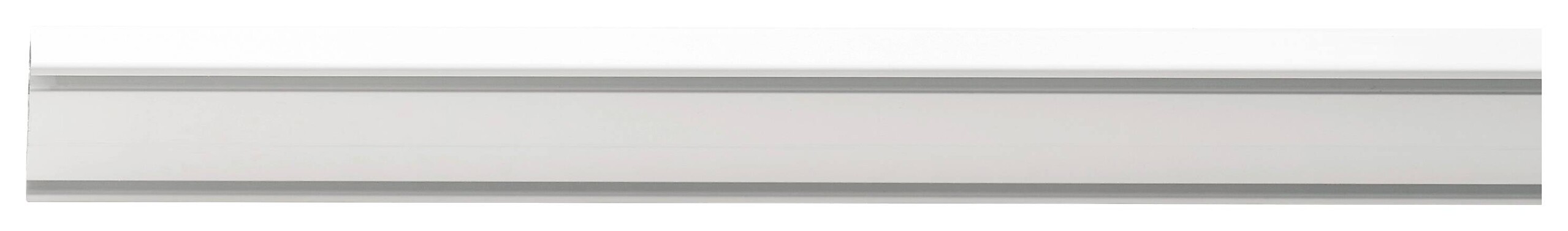 ondeco Alu-Schiene Level weiß Metall L: ca. 200 cm 2 Läufe