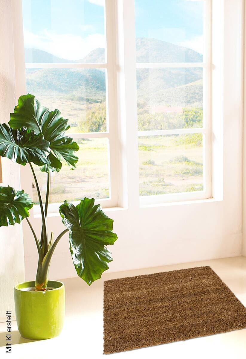 Fußmatte Kokos natur B/L: ca. 40x60 cm