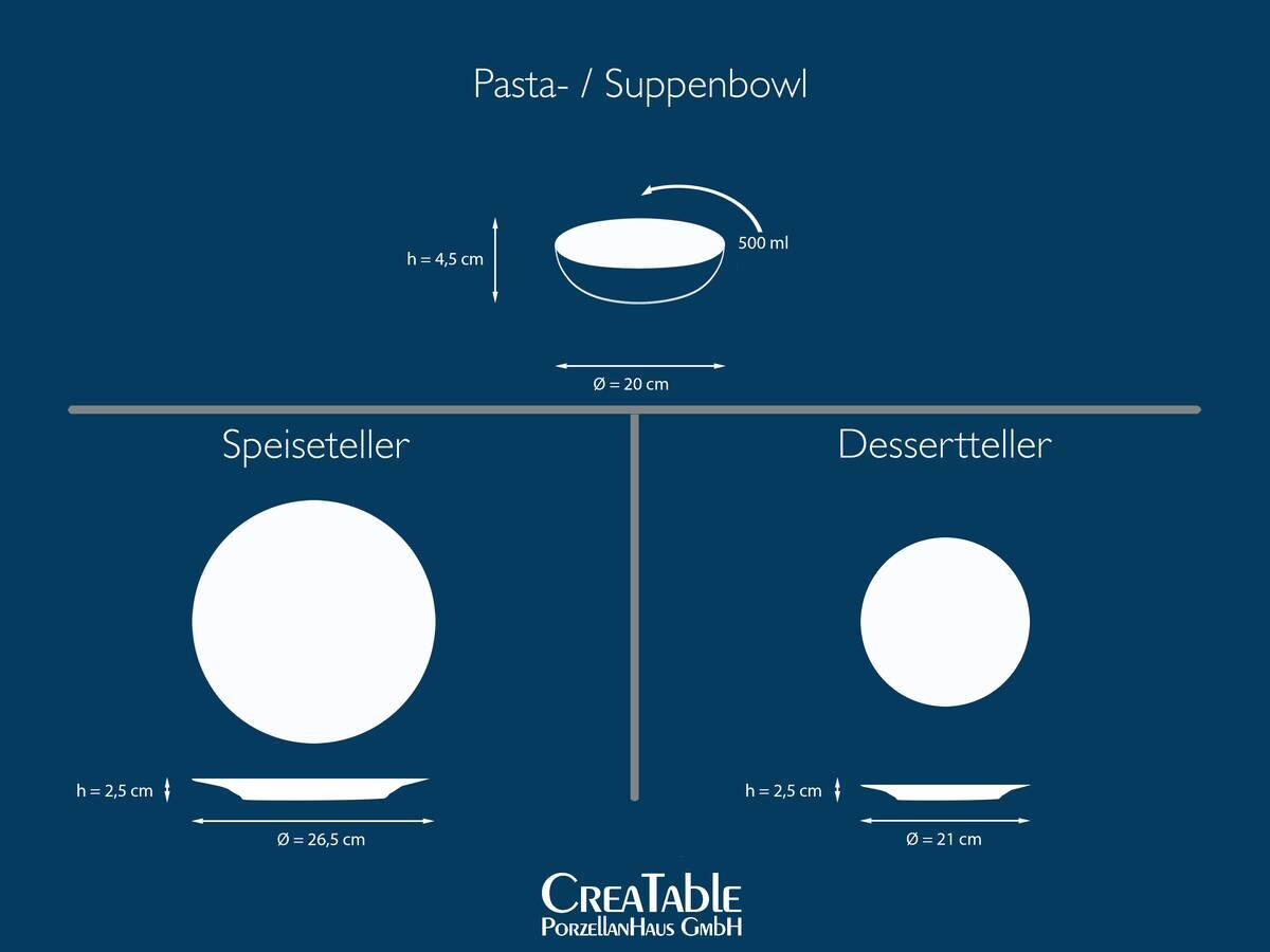 CreaTable Kombiservice Arabesque