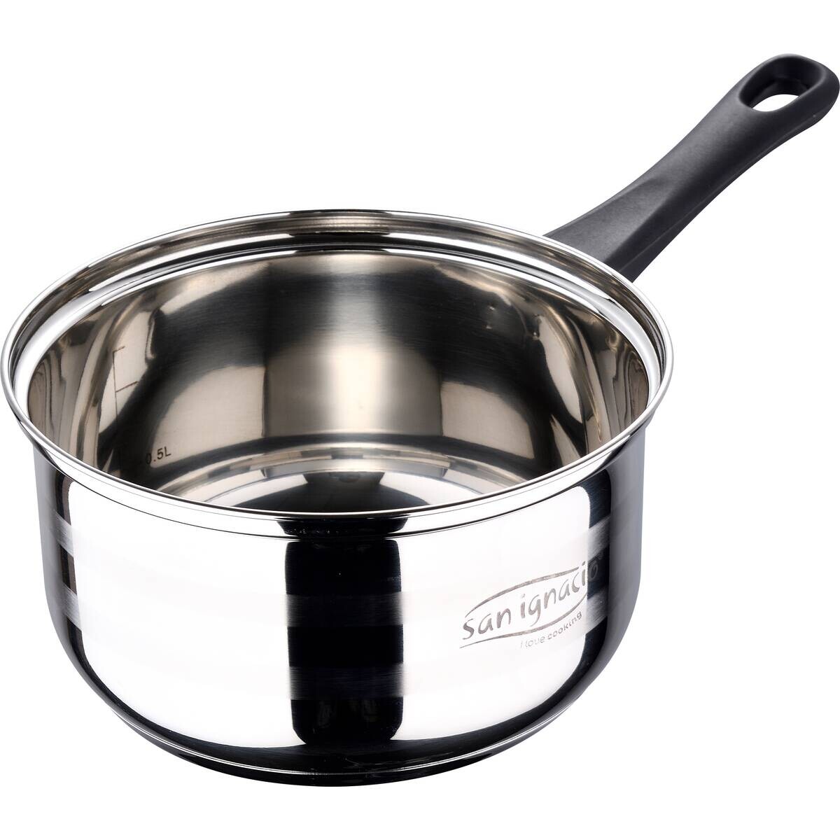 SAN IGNACIO Topfset TOLEDO silber Edelstahl 8 tlg.