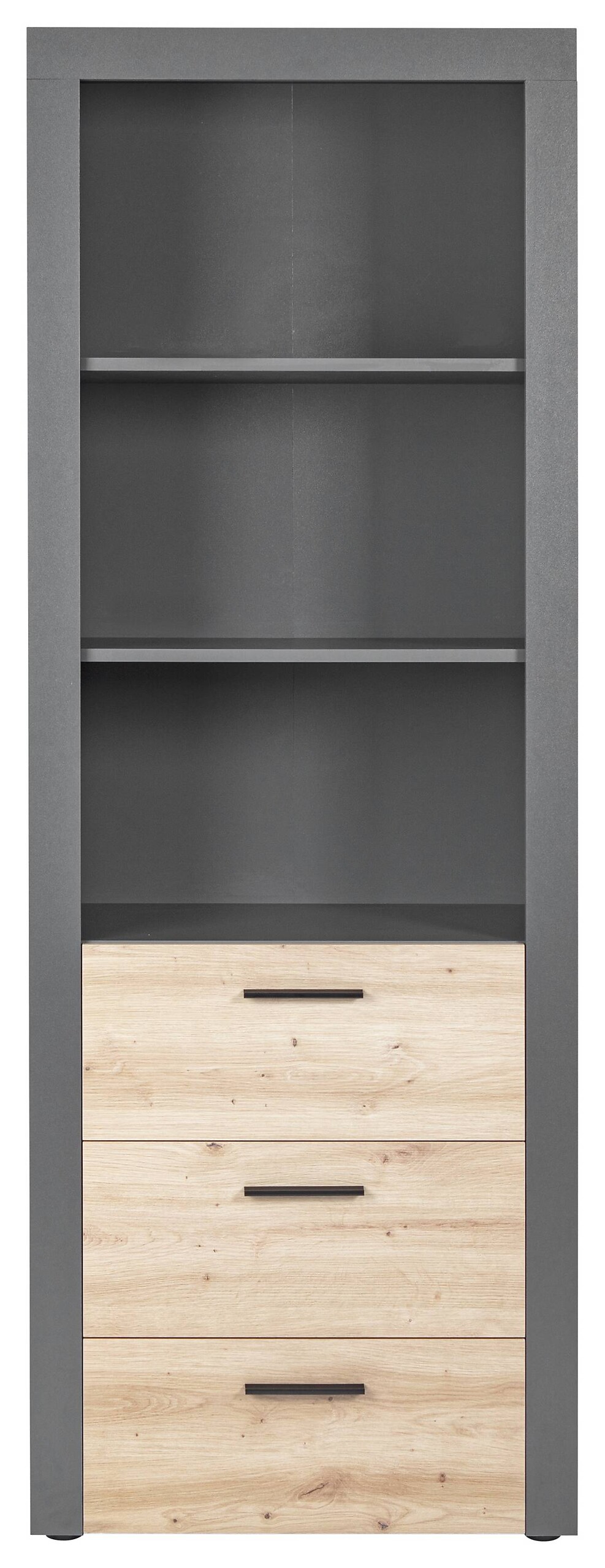 Regal Cobeto Eiche Artisan Nachbildung B/H/T: ca. 68,6x190x41,6 cm