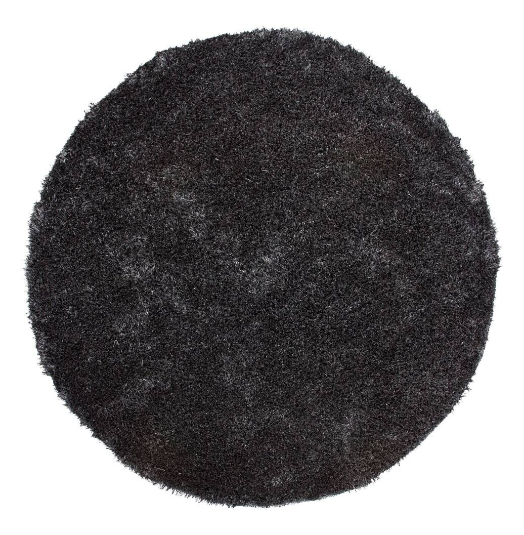 Kayoom Hochflorteppich Diamond 725 anthrazit D: ca. 120 cm