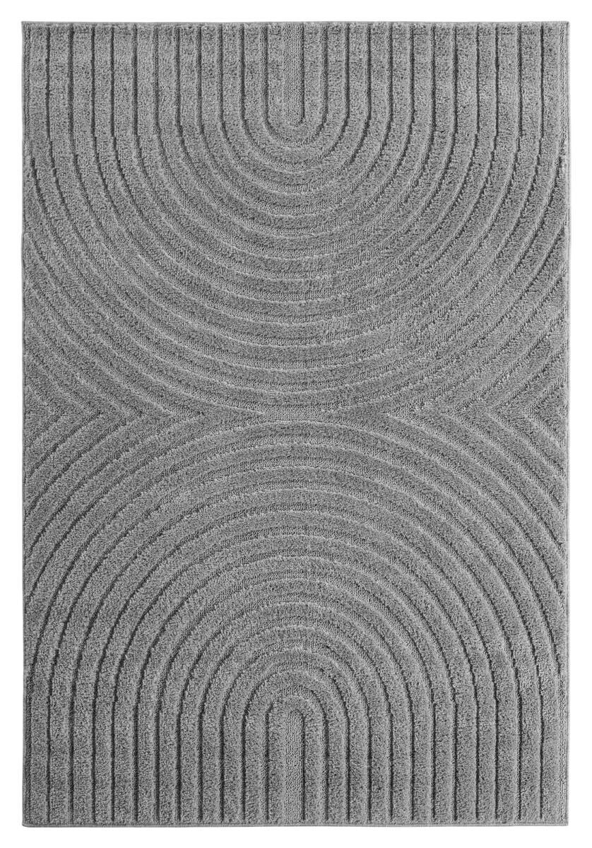 Ayyildiz Kurzflorteppich ART silber B/H/L: ca. 80x0,8x250 cm